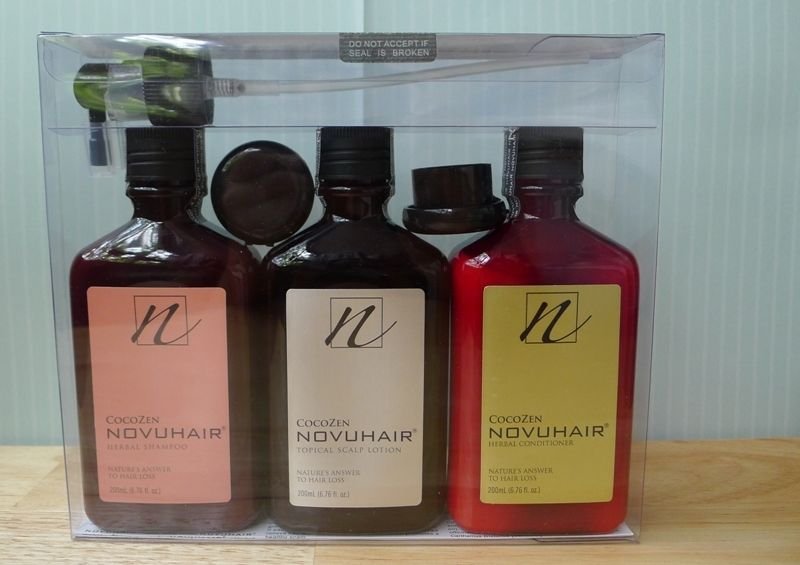 Novuhair Shampoo Conditioner Lotion Hair Loss Prevention