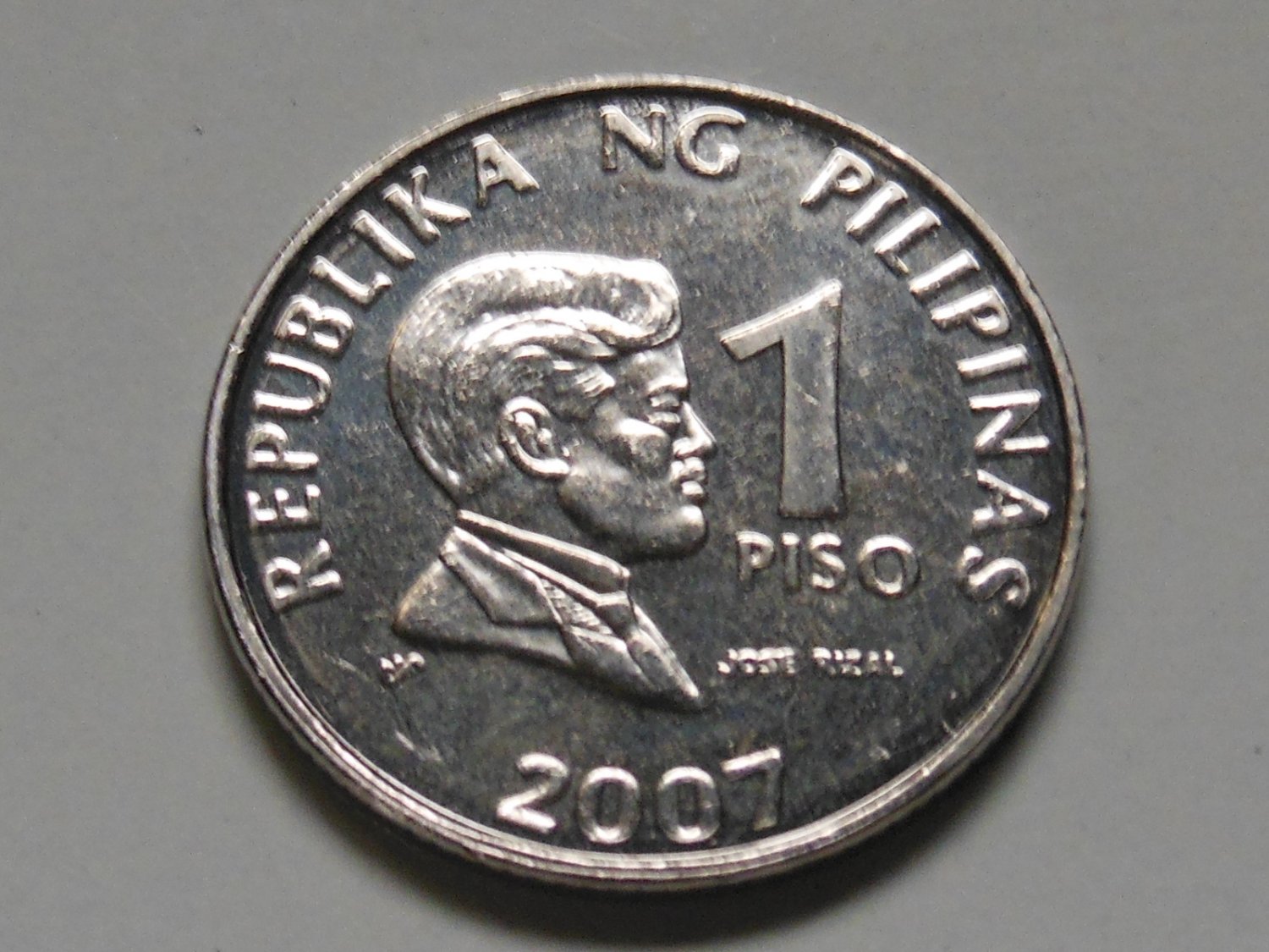 Jose Rizal Philippines 2007 1 Peso Coin KM 269a Uncirculated jose-rizal-philippines-2007-1-peso-coin-km-269a-uncirculated