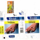 Philippines Winston Cigarette Wrapper Gangrene Warning Double Sided Language Philippines Winston Cigarette Wrapper Gangrene Warning Double Sided Language