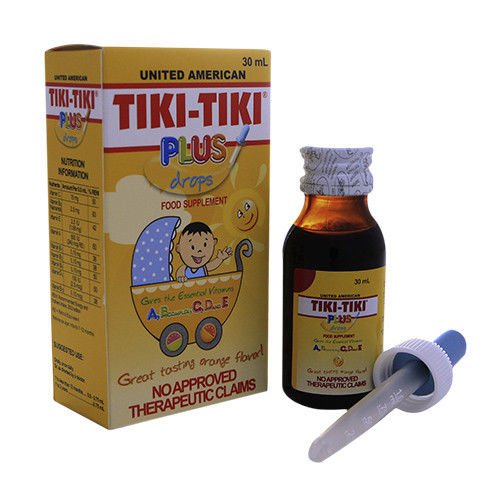 1 Tiki-Tiki Plus Drops Infant Growth Development Weight Gain Diet 6 ...