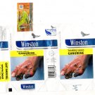 Philippines Winston Cigarette Wrapper Gangrene Warning Double Sided Language