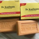 2 Dr. Kaufmann Sulfur ZIinc Oxide Soap Anti Acne Eczema Scabies Lice Dandruff Itch 2 Dr. Kaufmann Sulfur ZIinc Oxide Soap Anti Acne Eczema Scabies Lice Dandruff Itch
