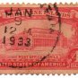 1932 PHILIPPINES/US Manila Post Office Stamp Scott #355 Used Cleaned