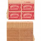 1932 PHILIPPINES/US Post Office Stamps Scott #355 B/4 w/Plate Number Number OG