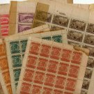 PHILIPPINE 1932+36 Landmark Sheet 354 #355 #359 #360 B/36 Rizal B/25 402 403 404