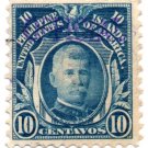 Philippines/US 1917-1931 10¢ Lawton Possession OFFICIAL Handstamped Used