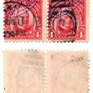 PHILIPPINE/US 1917-1931 4¢ McKinley Possession OVAL OFFICIAL Handstamp Used
