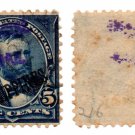 1899-1901 OVPT PHILIPPINE/US Constabulary Handstamp OFFICIAL MAIL 5¢ Grant US216