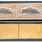 PHILIPPINES U.S. 18c #322 OFFICIAL OG Rare Ovpt B/2 Palace Of Legislature