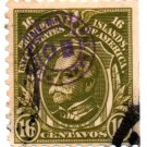 PHILIPPINES/US 1911-1931 16¢ Possession HANDSTAMPED OB Philippine National Bank