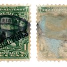 PHILIPPINES/US 1903-1904 Handstamp OFFICIAL BUSSINESS 1¢ Franklin US226 Used
