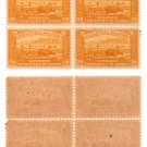 1932 PHILIPPINES/US Rice Planting Stamps Scott #358 B/4 On Pelure Paper OG