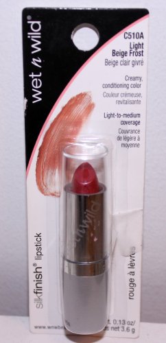 Wet n Wild Lipstick Light Beige Frost
