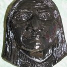 Geronimo Apache Wall Hanging Plaster Cast 1968 R Hicks