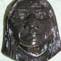 Geronimo Apache Wall Hanging Plaster Cast 1968 R Hicks