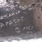 Geronimo Apache Wall Hanging Plaster Cast 1968 R Hicks
