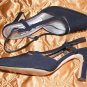 Black Sling Back Shoes Heels Ros Hommerson 7 M