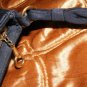 Black Faille Hand Bag Purse Sling Small Vintage