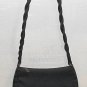 Black Faille Hand Bag Purse Sling Small Vintage