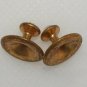 Gold tone Rhinestone Centered Studs
