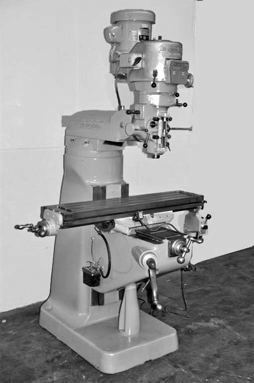 BRIDGEPORT MILLING MACHINE 1-1/2 HP