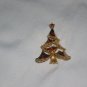 Vintage Holiday Christmas Tree Pin