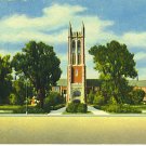 Topeka Kansas High School  Curteich Used Postcard