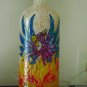 Phoenix Lighted Glass Bottle