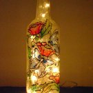 Butterfly Lighted Glass Bottle