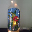 Fish Lighted Glass Bottle