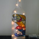 Trout Lighted Glass Bottle