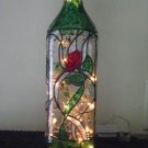 Ribbons & Roses Lighted Bottle