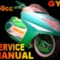 150cc GY6 QMB/QMJ 150 Chinese Service Repair Manual Verucci Baccio Lifan Tank SUNL Vento Baja Jazz