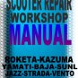 GY6 50cc Scooter Service Repair Manual Rebuild Fix Chinese Benzhou Chituma CPI CTM Dafier Dayang