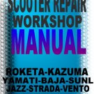 GY6 50cc Scooter Service Repair Manual Rebuild Fix Chinese Kinroad