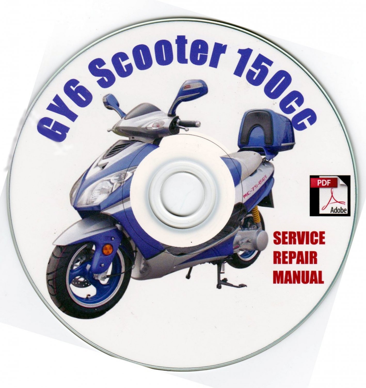 150 150cc Gy6 Qmb Qmj Chinese Scooter Service Repair Manual Hensim Jcl