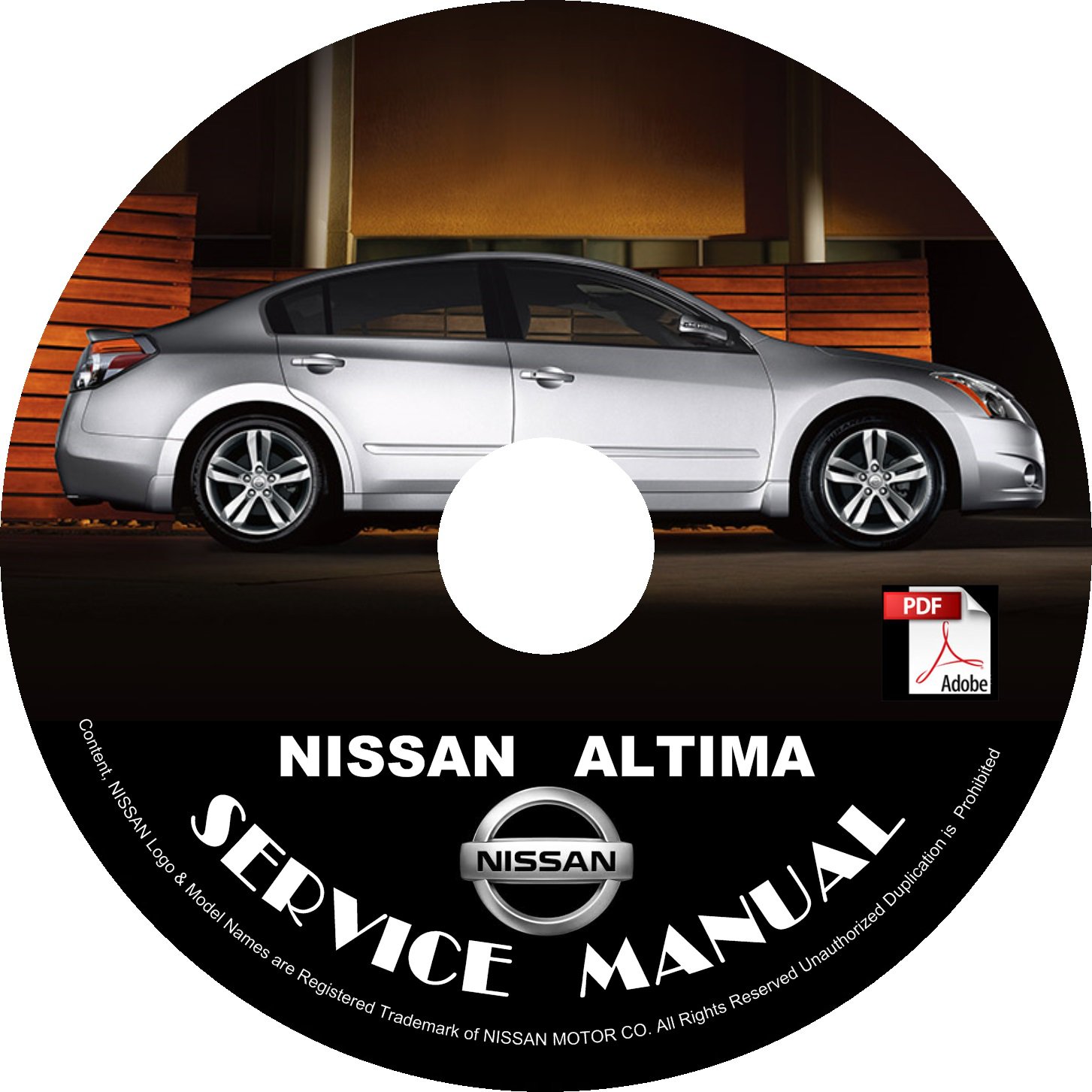Nissan 2010 Altima Service Repair Shop Manual on CD '10 Factory OEM
