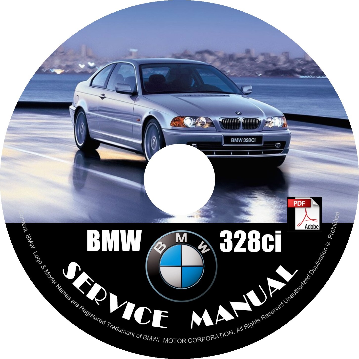 BMW 2000 328ci e46 3Series Factory OEM Service Repair Shop Manual on