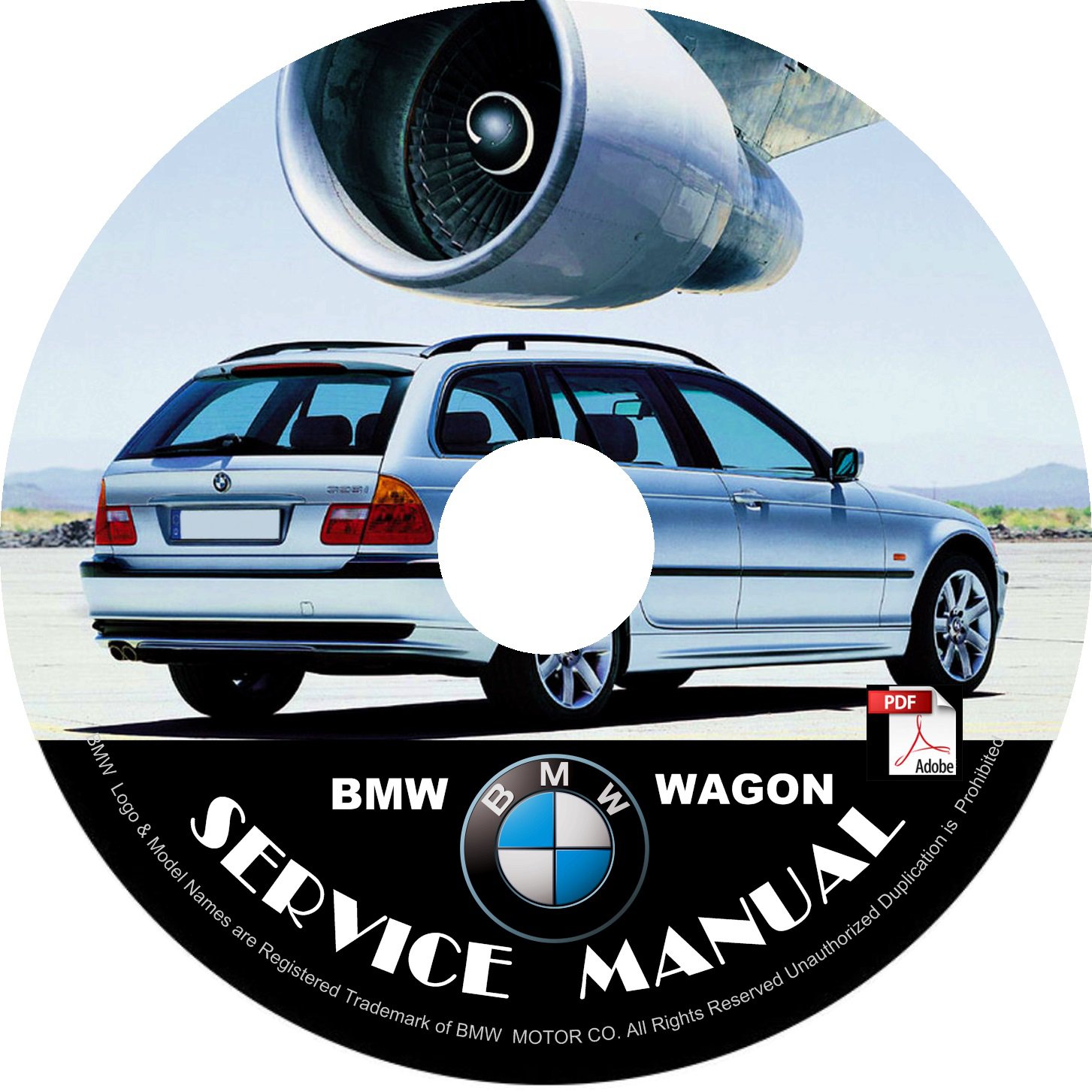 BMW 2001 Wagon E46 3-Series Factory OEM Service Repair Shop Manual On ...