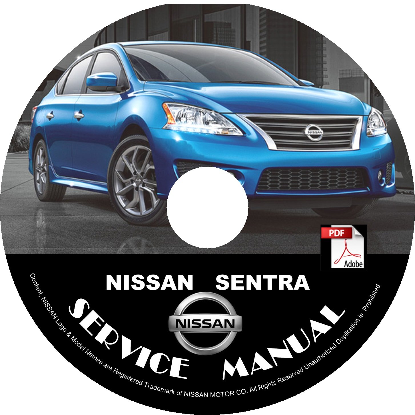 2013 Nissan Sentra Factory OEM Service Repair Shop Manual on CD Fix
