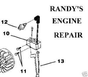 Ignition Module Coil HOMELITE, Craftsman UP05851 UP05851a 984883001 Sears saws