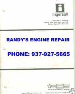 Electrical manual Case tractor 226 446 448 646 648
