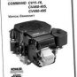 REPAIR Manual Models CV11-CV495 TP-2339-D KOHLER Engine