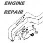 93538-01 MCCULLOCH THROTTLE trigger 605 610 650 655 690