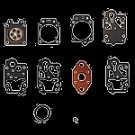 OEM Walbro D11-WYL Carburetor Carb Gasket & Diaphragm Kit