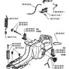 FUEL TANK REAR HANDLE HUSQVARNA 394 395 XP EPA CHAINSAW