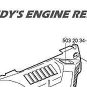 4 RECOIL COVER SCREWS HUSQVARNA FITS 395 394 epa xp