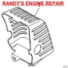 PS07762 07762 MUFFLER COVER GREEN MACHINE TRIMMER PART