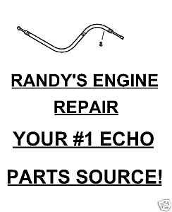 THROTTLE CABLE ECHO SRM 261T 261SB 261S 261 260SB 260S