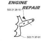 FELLING DOG BUCKING SPIKE HUSQVARNA 362 365 371 372 385